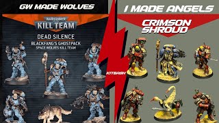 The Crimson Shroud — Blood Angels Answer to the Space Wolves Kill Team — Kitbash 