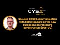 CYSAT 2023: Demo "Secured CCSDS communication with SDLS standard"