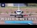 Active afternoon at worlds busiest general aviation airport