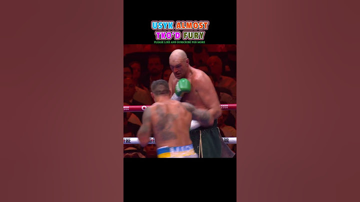 Tyson Fury  VS. Oleksandr Usyk | FIGHT HIGHLIGHTS #boxing #sports #action #combat #fighting
