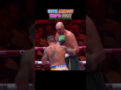Tyson Fury Vs. Oleksandr Usyk | Fight Highlights Boxing Sports Action Combat Fighting