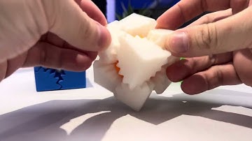 3D Printed Gear Fidget Cube