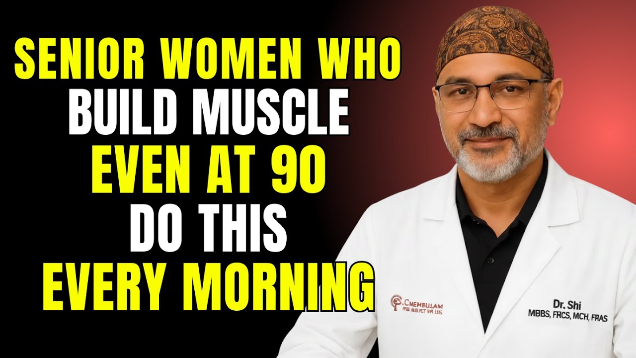 Women Over 60: This Morning Habit Kills Sarcopenia. It Only Takes 30 Seconds | Senior Health Tips