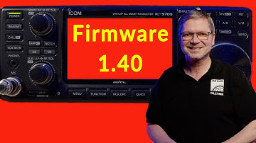 Icom IC 9700 - Firmware Update 1.40