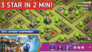 Easily 3 star Epic Jungle Challenge | Clash of Clans | Gaming Empire