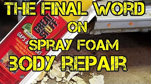 Spray foam rocker repair OEM