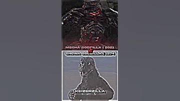 MV Mechagodzilla (2021) vs Showa Godzilla (1974) || #shorts #debate  #godzilla