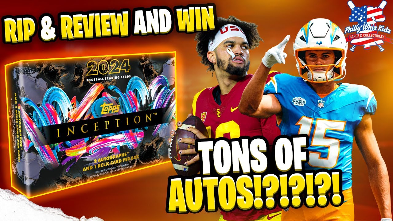 A TON of Rookie Autographs in this Box! RIP, REVIEW, WIN! (2024 Topps ...