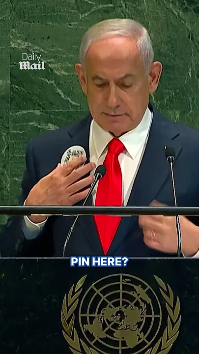 Netanyahu talks about October 7th during UN speech