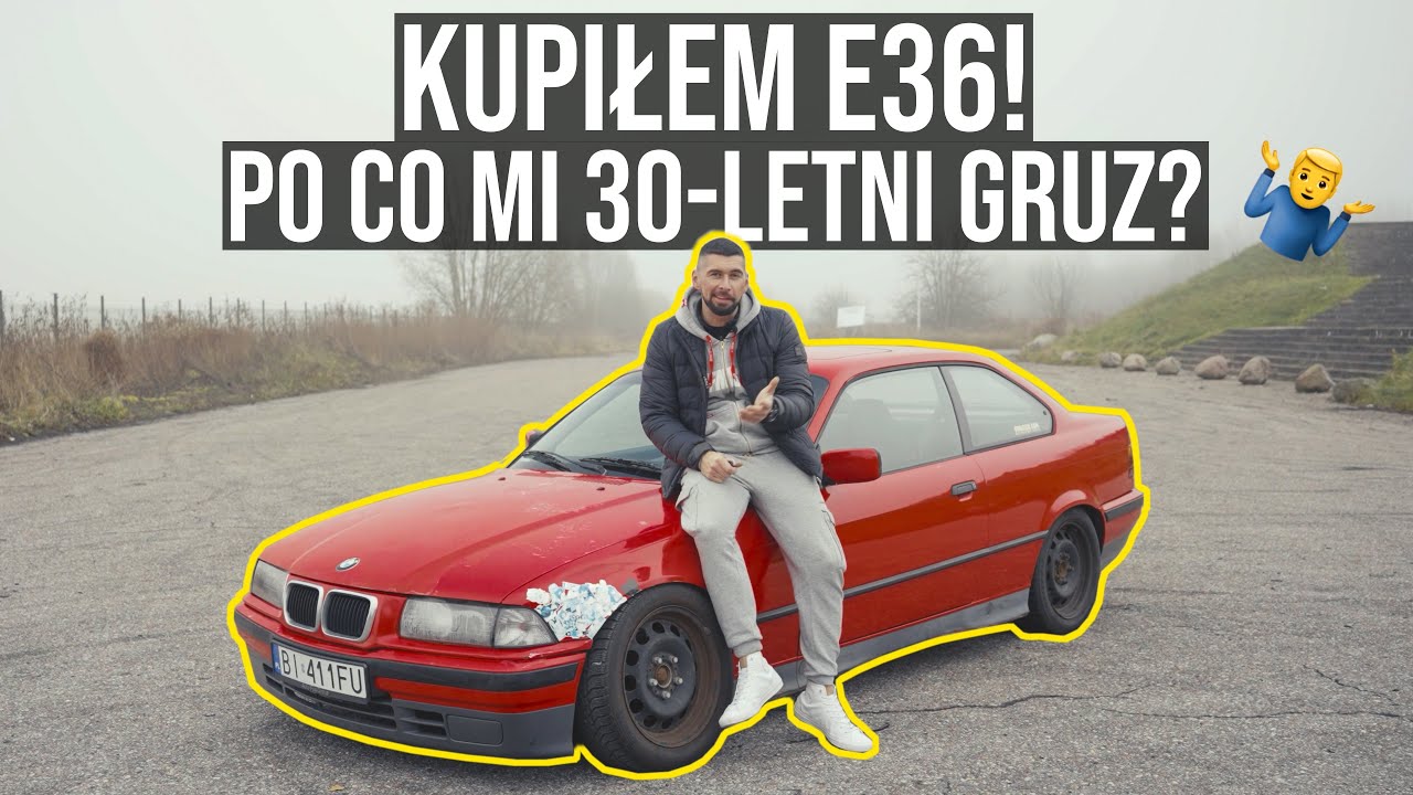 Nowy projekt - kupiłem BMW E36! Zimowy wojownik, fura do driftu, czy baza do do budowy auta do KJS?