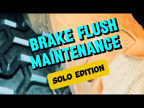 Solo One Person Brake Bleeding Fluid Flush Jeep Wrangler JL Car Brake