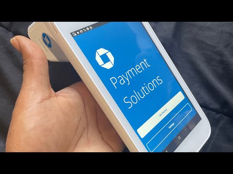 CHASE PAYMENT SOLUTIONS (POS TERMINAL) UNBOXING