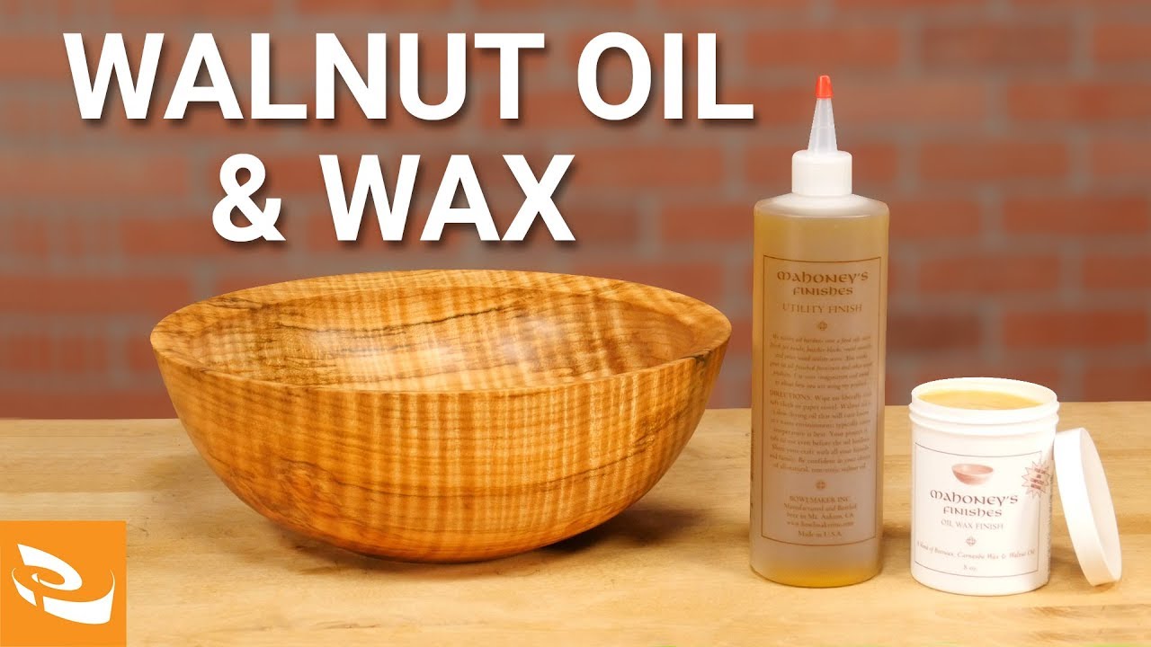 Applying a Food-Safe Wood Finish with Mahoney's Walnut Oil & Wax