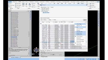 How to implement searching rules in AVEVA E3D/Add elements in Collection/Customize and add columns?