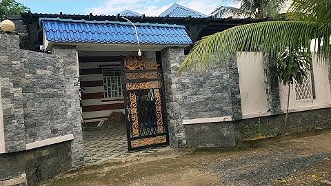 Ms 159 : Bán biệt thự sân vườn mỹ tho tặng full nội thất 1.600m² thổ cư 300m² gần QL1A đường ô tô 