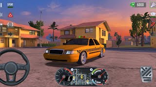 I BECAME A TAXI🚕 DRIVER#1 FOR ANDROID GAME PLAY 30 fps