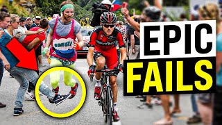 Top 10 Epic Fails in Cycling!