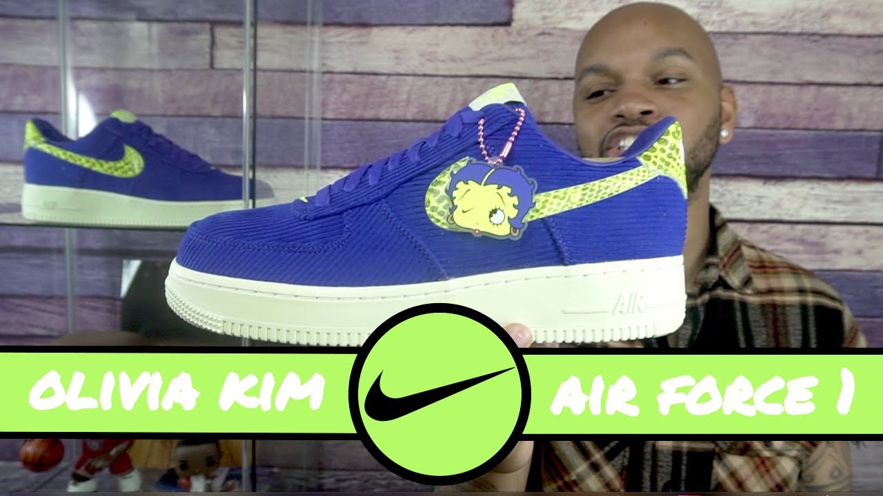 Olivia Kim Nike Air Force 1 No Cover Sneaker Review |GLOW SOLES| - YouTube