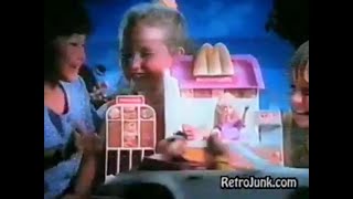 Barbie McDonalds Restaurant Toy Commercial 1994