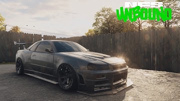 NFS UNBOUND - GTR Skyline Last Link up
