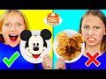 Рисуем блинами челлендж ! Pancake Art Challenge