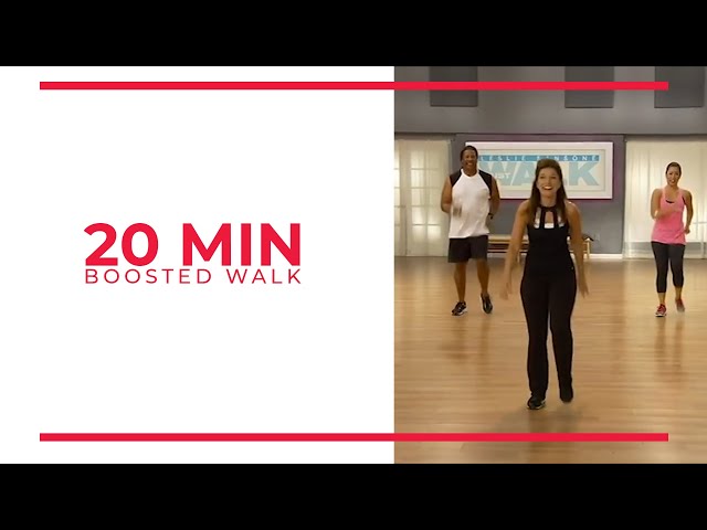 20 Minute Boosted Walk | Walk at Home class=
