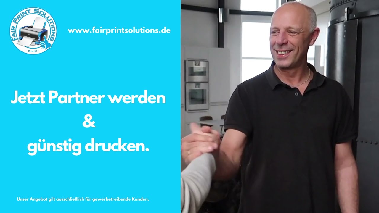 Bürodrucker mieten für 1€ im Jahr - Fairprintsolutions