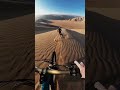 GoPro | Biking + Skiing the World&#39;s Tallest Sand Dune 🎬 Kilian Bron #Shorts