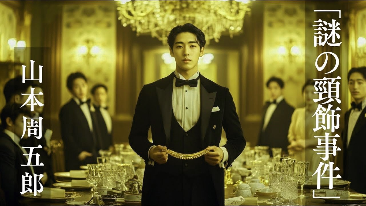 【朗読】山本周五郎『謎の頸飾事件』 幻のダイヤが消えた夜──少年探偵、華麗なる推理！