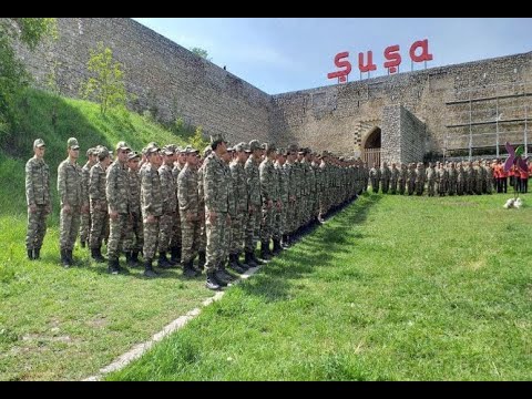 Şuşada 9 MAY Qələbə Bayramı belə keçirildi - Mehtər Marşı