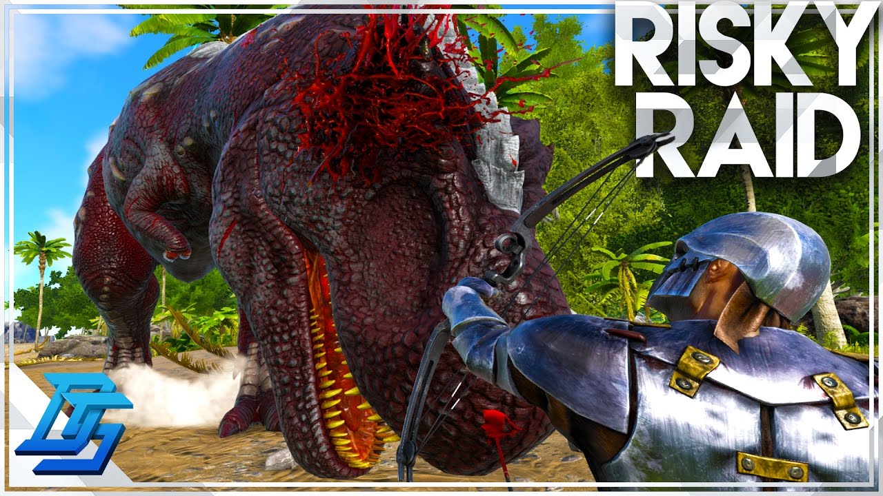 Ark : Survival Evolved PvP - Season 12- Part 12 - Otters Risky Raiding