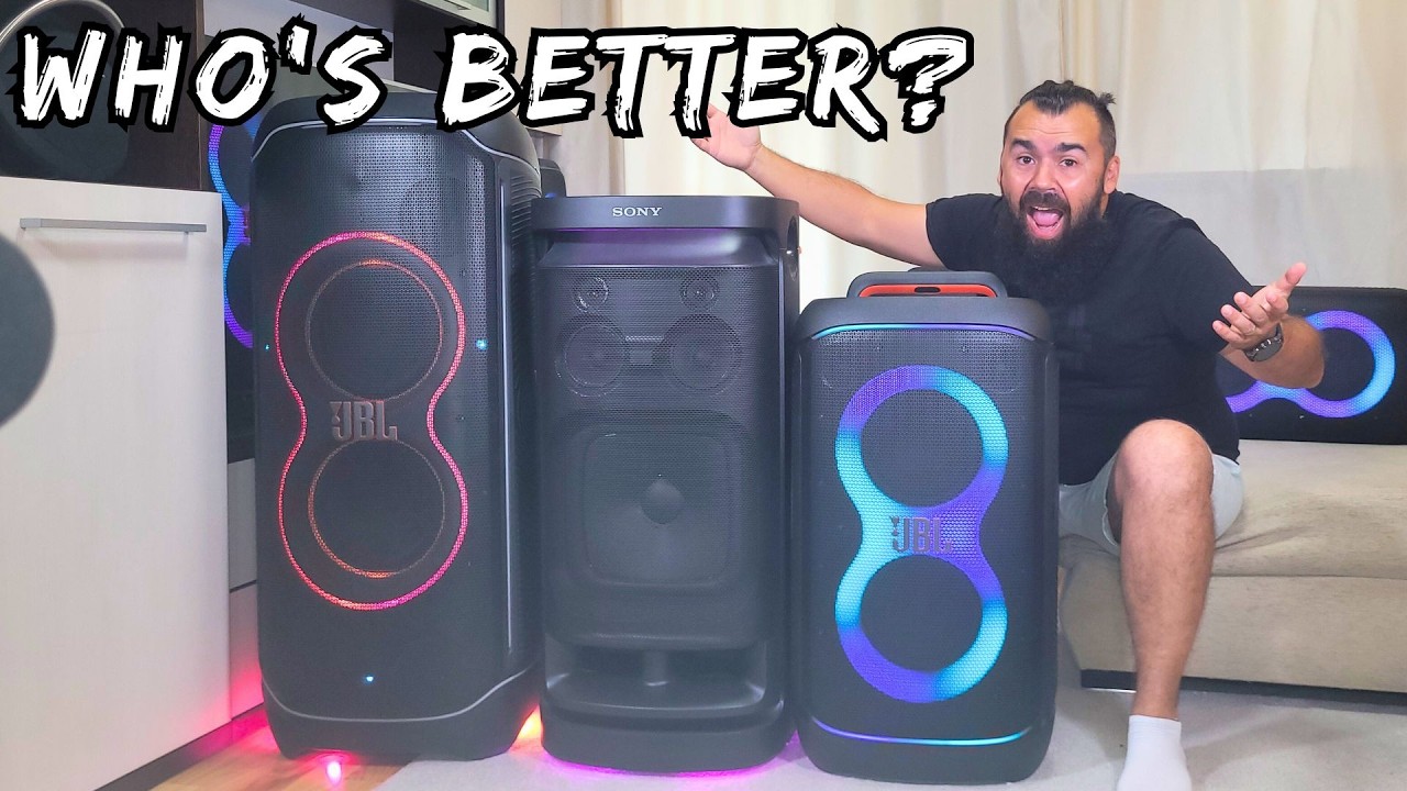JBL Partybox 520 VS Sony XV900 VS JBL Partybox Ultimate Who's Better?