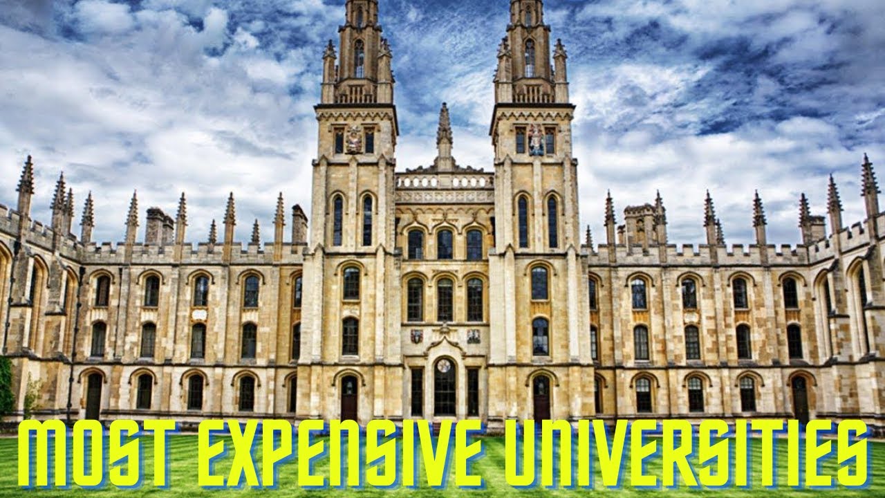 The MOST EXPENSIVE UNIVERSITIES In The World