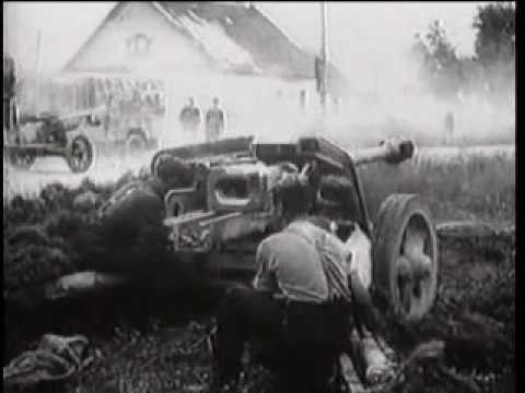 Corrupt achterlijk persoon Zeeziekte Wehrmacht anti tank guns - PaK 36, Pak 38, Pak 40 - YouTube