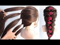 very easy hairstyle for haldi ceremony | hairstyle for girls