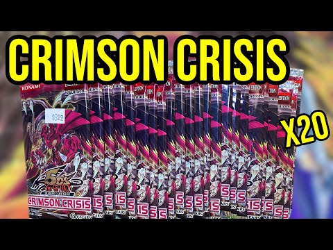 RARE & EXPENSIVE* Yugioh 5Ds 1st Ed Crimson Crisis Pack Opening