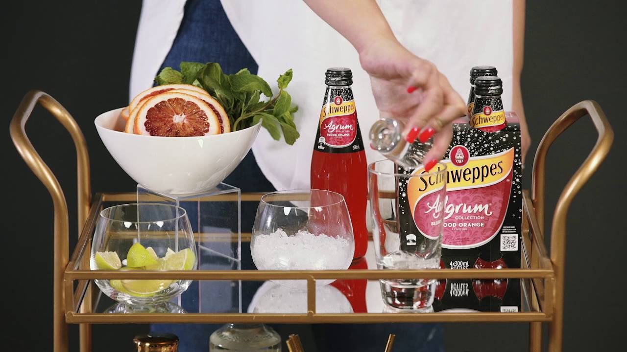 Schweppes + LENZO create cocktail Flemington Fling