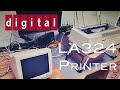 The DEC (digital) LA324 dot matrix printer brought back to life