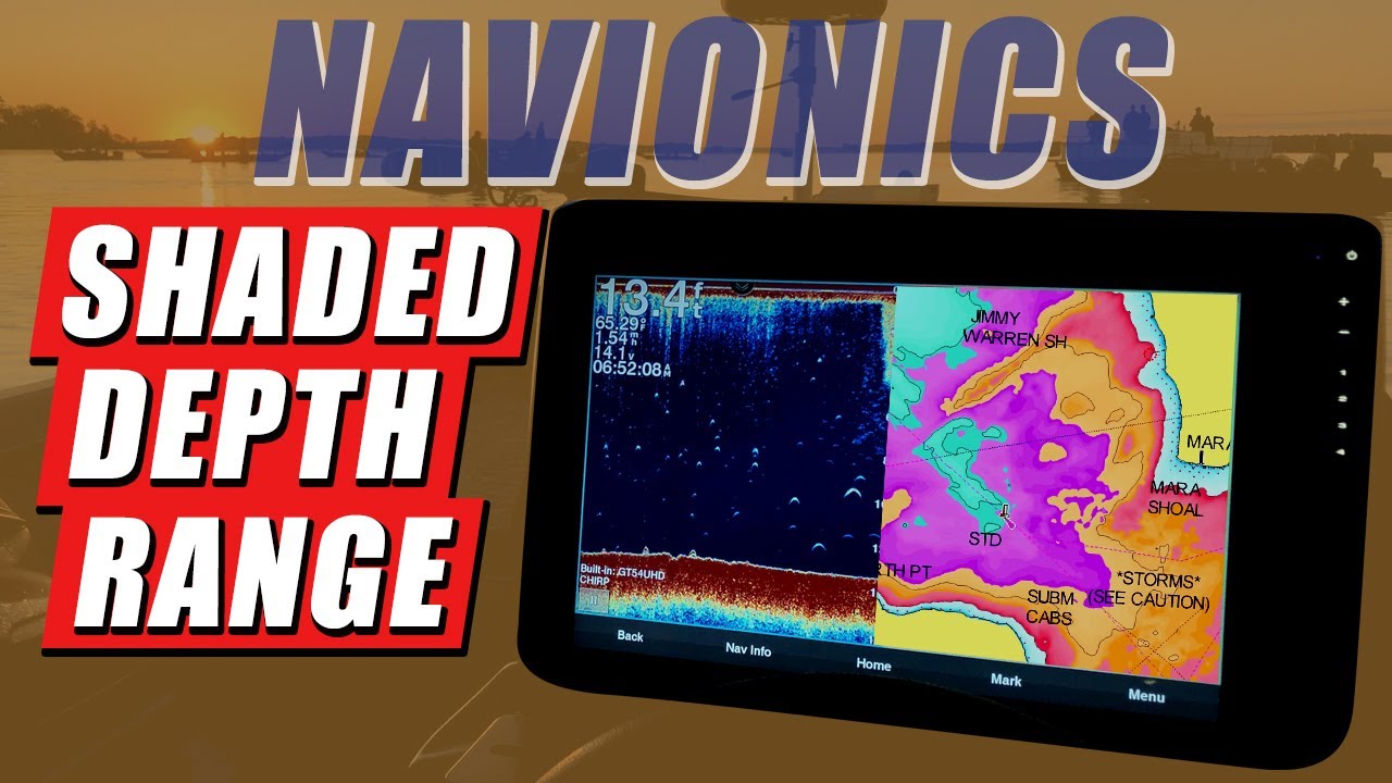How To Set Up The Navionics Shaded Depth Range Live 2 Fish YouTube