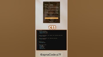 Coffee Login - Animated Login Form Design #html #css #shorts #webdevelopment #coding