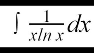 INTEGRAL de 1/x ln(x) - Cálculo Integral
