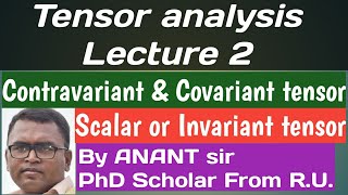 Tensor analysis Lecture 2