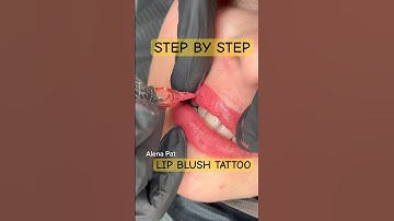 Lip Blush Tattoo Before and After 👄 Orange County by Alena Pat 💫 Step by Step