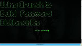 Crunch -- Password Dictionary Generator in Kali Linux - AmIRootYet - Pranshu Bajpai screenshot 2