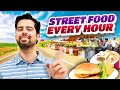 Eating street food every hour for a day  impossible food challenge cravingsandcaloriesvlogs