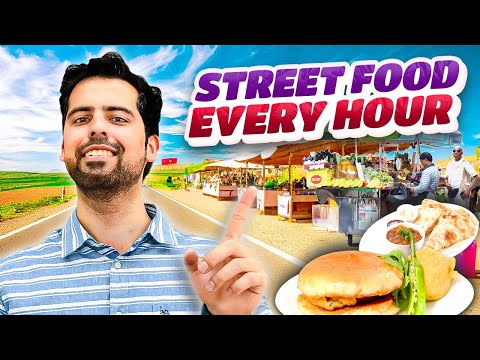 Eating Street Food Every Hour For a Day | Impossible Food Challenge @cravingsandcaloriesvlogs