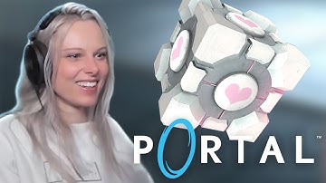 Companion Cube is in DANGER! | Portal Gameplay - Part 2