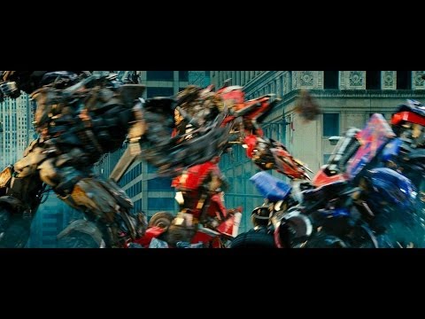 Transformers dark of the moon Optimus prime vs Sentinel prime vs Megatron (1080pHD VO)