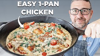 My Family RAVED Over This Creamy Tuscan Chicken Recipe