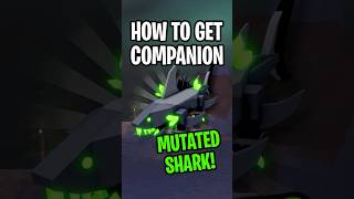 How To Get MUTATED SHARK COMPANION In Roblox Fisch!